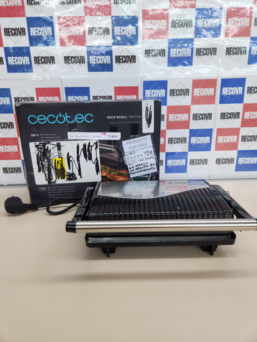 Parrilla eléctrica Cecotec Rock’nGrill 750